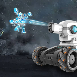  ماشین کنترلی شارژی لیزری نگهبان تیر ژله ای پرتاب کن Mecha Guardian Water Bomb Spray Car Remote Control 1:12 -اسباب بازی